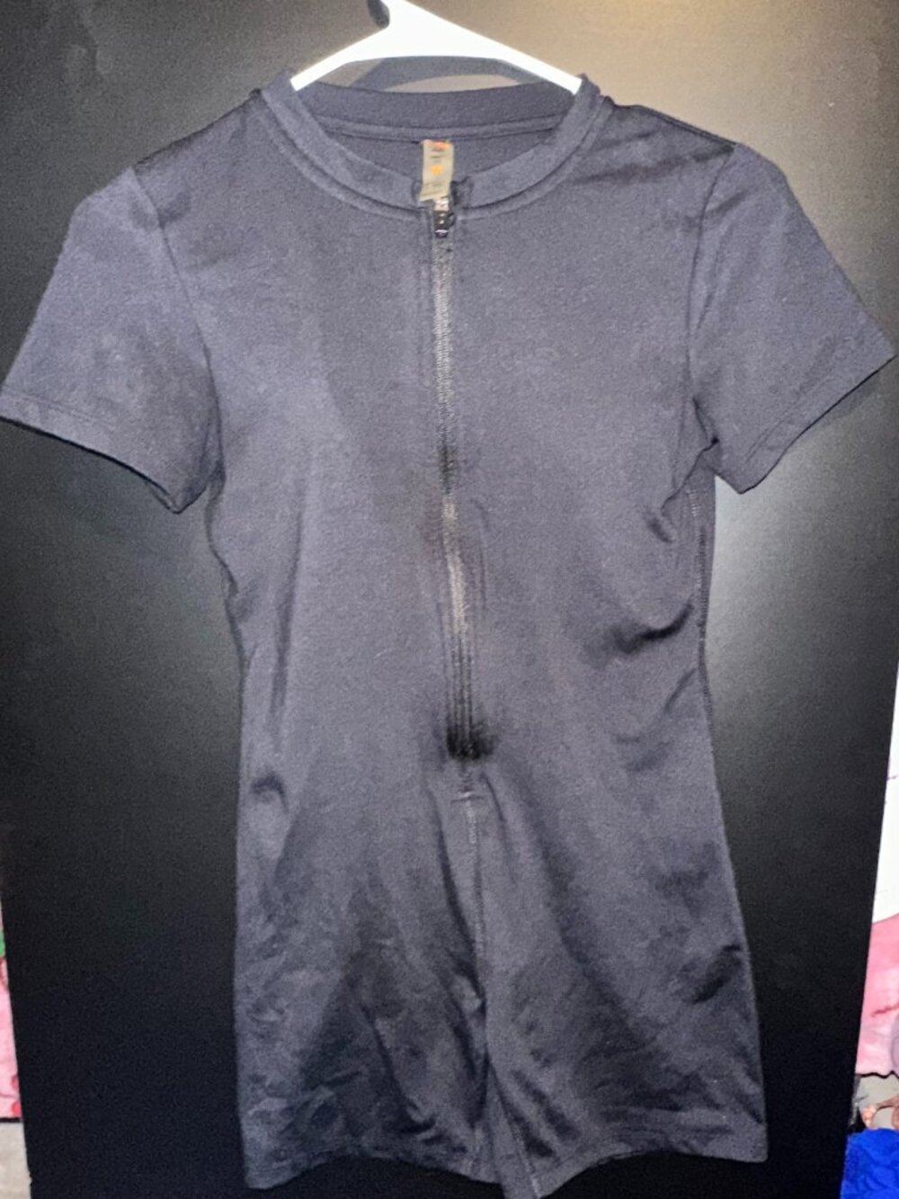 Size small Black Jumpsuit with integrated cups